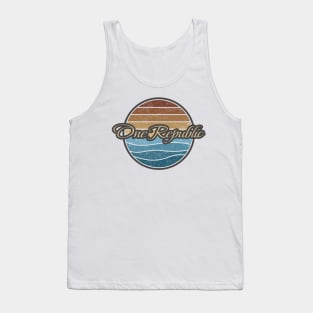 OneRepublic Retro Waves Tank Top